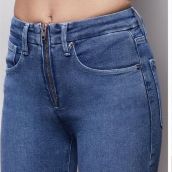 BNWT Good American WHITE Straight Leg Jeans Size 18 - Picture 14 of 15